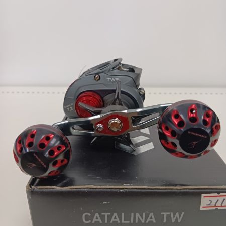 DAIWA ダイワ 18キャタリナTW 7.3 釣り用品 リール ベイトリール　キズ有 程度B