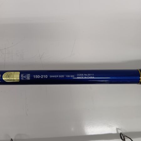 SHIMANO シマノ 25111 釣り用品 ロッド 船竿 17ディープゲーム 150-210 キズ有 程度B