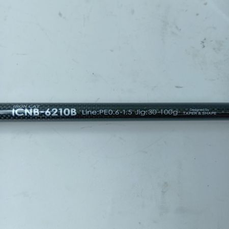 Nature Boys ジギングロッド アイアンキャット ICNB-6210B 本体のみ