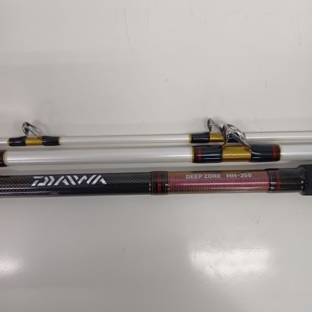 DAIWA ダイワ 05297112 釣り用品 ロッド ルアーロッド DEEP ZONE MH350 キズ有 程度B 箱付