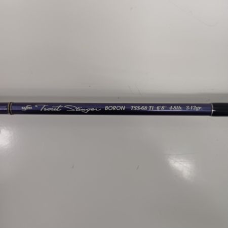 ufmウエダ TSS-68 Ti 釣り用品 ロッド ルアーロッド トラウトスティンガーボロン