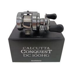 SHIMANO シマノ 04805 釣り用品 リール ベイトリール 20カルカッタコンクエストDC 100HG 美品 程度A Aランク