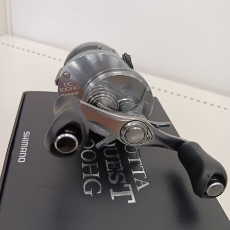 SHIMANO シマノ 04805 釣り用品 リール ベイトリール 20カルカッタコンクエストDC 100HG 美品 程度A
