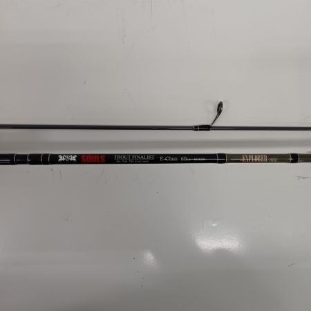 トラウトファイナリスト エクスプローラー TF-E60LS 釣り用品 ロッド ルアーロッド キズ有 程度B