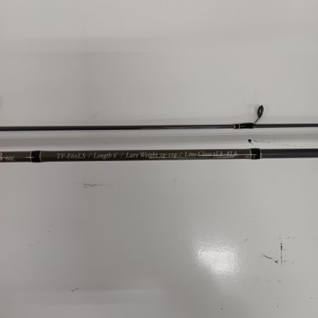 トラウトファイナリスト エクスプローラー TF-E60LS 釣り用品 ロッド ルアーロッド キズ有 程度B