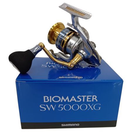 SHIMANO シマノ 03159 釣り用品 リール スピニングリール 13バイオマスター SW5000XG キズ有 程度B 箱付