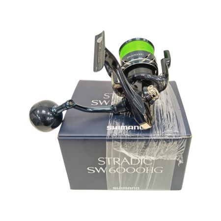 SHIMANO シマノ 047410 スピニングリール 24ストラディックSW 6000HG 美品 程度A 箱付
