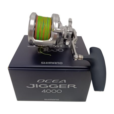 SHIMANO シマノ 04066 両軸リール　20オシアジガー4000 美品 程度A 箱付