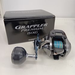 SHIMANO シマノ 03899 釣り用品 リール 両軸リール グラップラープレミアム 151XG キズ有 程度B 箱付 Bランク