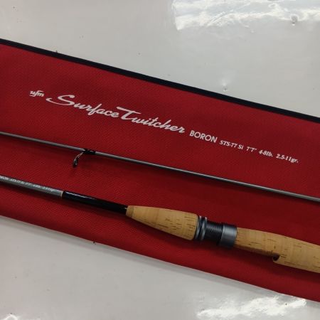 ufmウエダ STS-77 Si 釣り用品 ロッド ルアーロッド サーフェイストゥイッチャーボロン STS-77 Si 程度AB 袋付