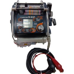 ミヤマエ X-9SP 釣り用品 リール 電動リールCOAMMND使用感有 程度C 使用感あり Bランク