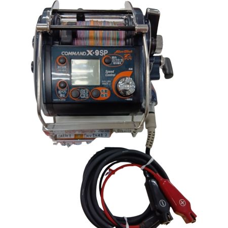 ミヤマエ X-9SP 釣り用品 リール 電動リールCOAMMND使用感有 程度C 使用感あり