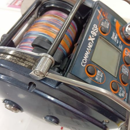 ミヤマエ X-9SP 釣り用品 リール 電動リールCOAMMND使用感有 程度C 使用感あり