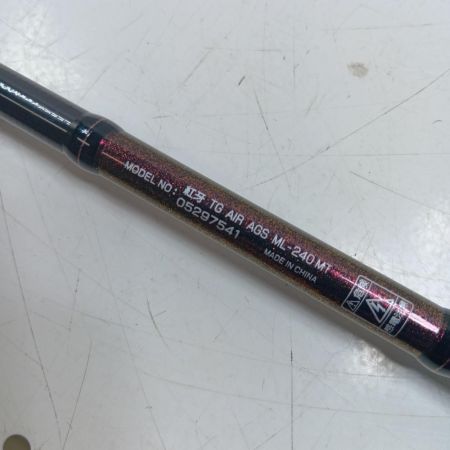 DAIWA ダイワ 05297541 釣り用品 ロッド ルアーロッド 紅牙テンヤゲーム AIR AGS ML-240MT キズ有 程度B