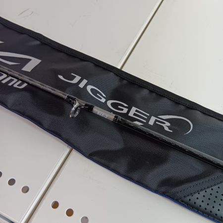 SHIMANO シマノ 39517 釣り用品 ロッド ルアーロッド 19オシアジガーインフィニティ B65-2 キズ有 程度B 袋付き ガイドにゆがみ有