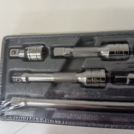 Snap-on スナップオン エクステンションバー 206AFX シルバー 未使用品(S) 6本+トレー 3/8