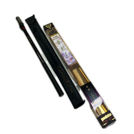 gamakatu ガマカツ 春彩 釣り用品 ロッド 渓流竿 硬調540 美品 程度A