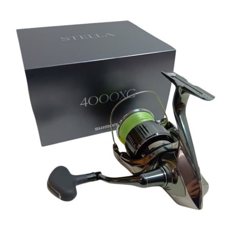 SHIMANO シマノ 043962 釣り用品 リール スピニングリール 22ステラ 4000XG キズ有 程度B