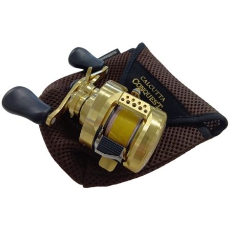 SHIMANO シマノ 044419 釣り用品 リール 両軸リール 22カルカッタコンクエスト 201XG キズ有 程度B