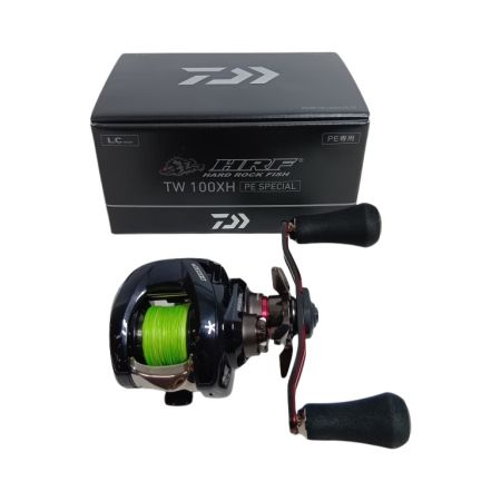 DAIWA ダイワ 釣り用品 リール ベイトリール  00631606 25HRF TW 100XH PEスペシャル 程度AB 箱付