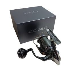 SHIMANO シマノ 043955 釣り用品 リール スピニングリール 22ステラ 4000MHG 程度B 箱付 ゴメクサスハンドルノブ付 Bランク