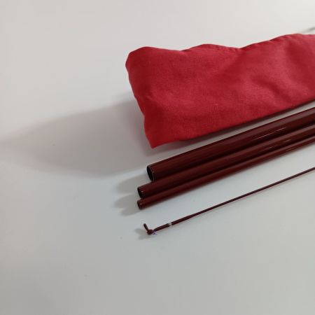 SHIMANO シマノ 朱紋峰 煉 十三 釣り用品 ロッド ヘラ竿 程度B キャップ欠品