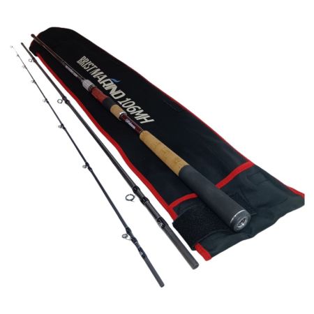 Fishman フィッシュマン ﾌﾞﾘｽﾄﾏﾘﾉ 106MH 釣り用品 ロッド ルアーロッド 程度A 袋付