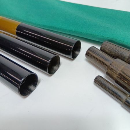 SHIMANO シマノ 普天元大我 釣り用品 ロッド ヘラ竿 竿掛 二本物 程度A