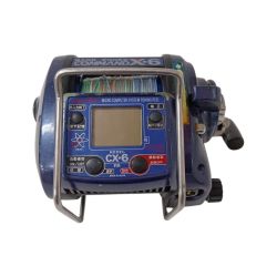 Miya Epoch 釣り用品 リール 電動リール CX-6 キズ・サビ有 ジャンク品(D) 手巻き時ガリガリ異音あり Dランク