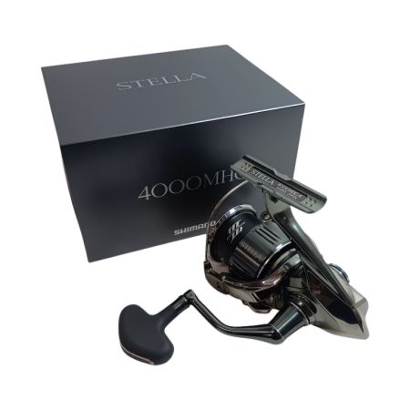 SHIMANO シマノ 043955 釣り用品 リール スピニングリール 22ステラ 4000MHG 程度AB 箱付