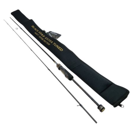 XESTA BLACK STAR ｴｸｽﾄﾗﾁｭｰﾝﾄﾞ 釣り用品 ロッド アジングロッド S66M-T 程度A 袋付