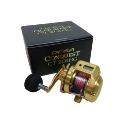 SHIMANO シマノ 03818 釣り用品 リール ベイトリール 18オシアコンクエストCT 201HG 程度AB Bランク