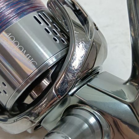 SHIMANO シマノ 03810 釣り用品 リール スピニングリール 18ステラ 4000MHG キズ有 程度B 箱付 スプールエッジ,全体的に傷あり