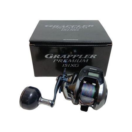 SHIMANO シマノ 釣り用品 リール ベイトリール 03899 18グラップラー プレミアム 151XG キズ有 程度B