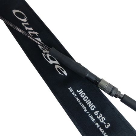 DAIWA ダイワ 05804141 釣り用品 ロッド OUTRAGE J63S-3 程度B