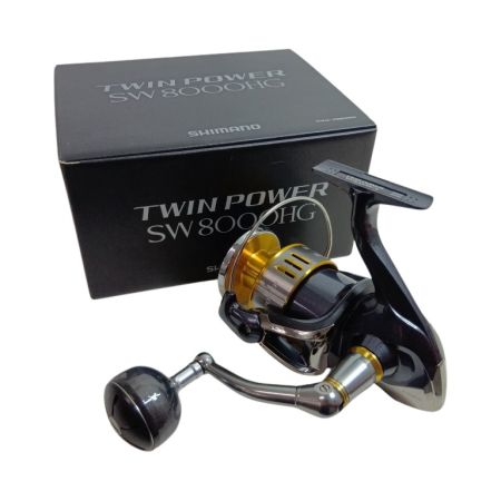 SHIMANO シマノ 03320 釣り用品 リール スピニングリール 15インパワーSW8000HG キズ有 程度B 箱付