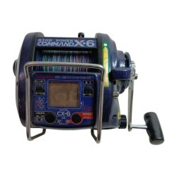 Miya Epoch ｺﾏﾝﾄﾞCX-6 釣り用品 リール 電動リール 使用感有 ジャンク品(D) 巻上時異音あり Dランク