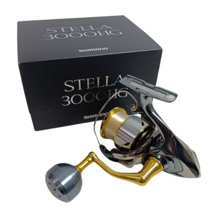 SHIMANO シマノ 03247 釣り用品 リール スピニングリール 14ステラ 3000HG キズ有 程度B