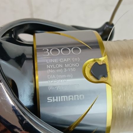 SHIMANO シマノ 03247 釣り用品 リール スピニングリール 14ステラ 3000HG キズ有 程度B