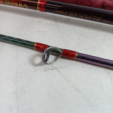 SHIMANO シマノ 34290 釣り用品 ロッド バスロッド ワールドシャウラ 1702R-2 程度AB 袋付