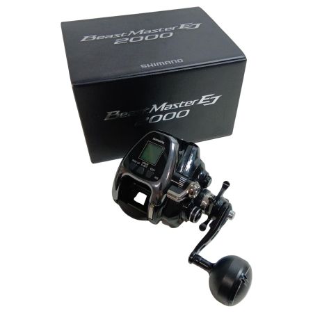 SHIMANO シマノ 04163 釣り用品 リール 電動リール 19ビーストマスター 2000EJ ケーブル無 程度B 箱付 巻上距離15.9km使用時間10.0h