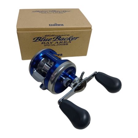DAIWA ダイワ 00613861 釣り用品 リール ベイトリール ミリオネアベイエリアスペシャル 200BBブルーバッカー 程度AB