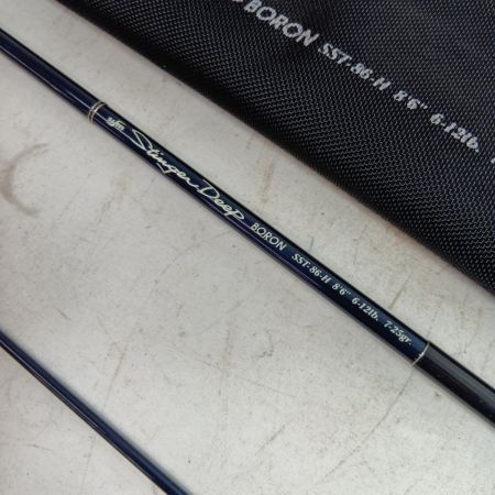 ufmウエダ SST-86-H 釣り用品 ロッド ルアーロッド スティンガーディープ ボロン キズ有 程度B
