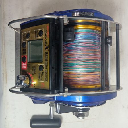 Miya Epoch ﾃﾞｨｰﾌﾟﾏｽﾀｰｺﾏﾝﾄﾞX9SPH ﾌﾞﾙｰﾎﾞﾃﾞｨ 釣り用品 リール 電動リール キズ有 程度B