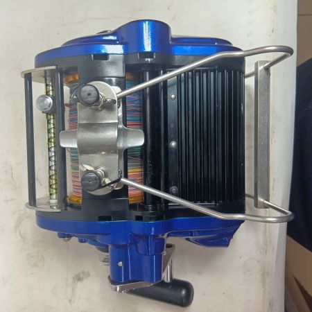 Miya Epoch ﾃﾞｨｰﾌﾟﾏｽﾀｰｺﾏﾝﾄﾞX9SPH ﾌﾞﾙｰﾎﾞﾃﾞｨ 釣り用品 リール 電動リール キズ有 程度B