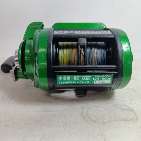 Miya Epoch CX-5 釣り用品 リール ベイトリール ハイパワーコマンドX5 キズ・サビ有 程度B