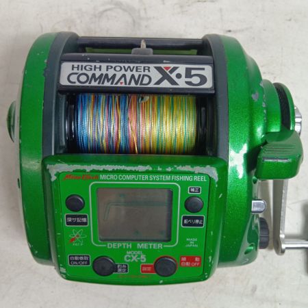 Miya Epoch CX-5 釣り用品 リール ベイトリール ハイパワーコマンドX5 キズ・サビ有 程度B