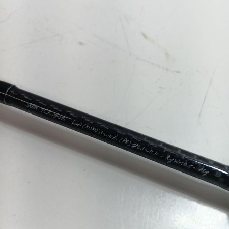 ティクト 釣り用品 ロッド ルアーロッド スラムTCR-70S 程度B