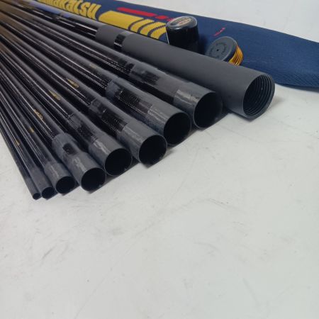 gamakatu ガマカツ がま鮎 ﾒｼﾞｬｰ ﾓﾃﾞﾙP 釣り用品 ロッド 鮎竿 引抜急瀬95 キズ有 程度B 継ぎ口欠け有り