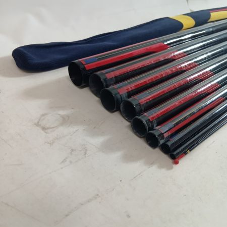 gamakatu ガマカツ がま鮎 ﾒｼﾞｬｰ ﾓﾃﾞﾙP 釣り用品 ロッド 鮎竿 引抜急瀬95 キズ有 程度B 継ぎ口欠け有り